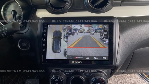 Màn hình DVD Bravigo Ultimate (4G+64G) liền camera 360 Suzuki Swift 2019 - nay